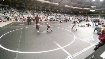 46 lbs Consi Of 4 - Gauge Littlefield, Coweta Tiger Wrestling vs Dylan Lockwood, Heat