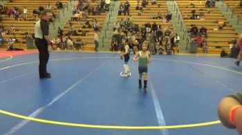 45 lbs Cons. Semi - Korbin Lanik, Summit Wrestling Academy vs Gattlin Rynkievich, No Nonsense Wrestling