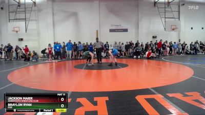 106 lbs Cons. Round 2 - Braylon Ryan, GGB vs Jackson Maier, Sabertooth Wrestling Club