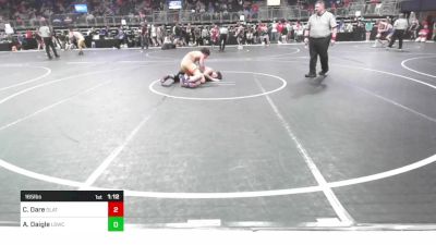 165 lbs Rr Rnd 3 - Caiden Dare, Olathe East vs Austin Daigle, Lafayette Scrappers