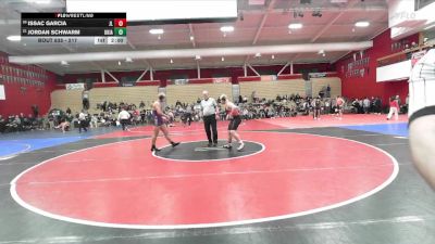 217 lbs Quarterfinal - Jordan Schwarm, Ukiah vs Issac Garcia, James Logan