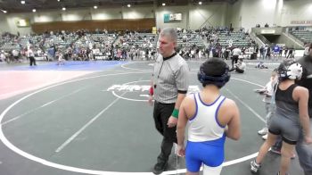 100 lbs 5th Place - Adonas Turay, Oroville Rattlers vs Jakobie Green, Raider WC