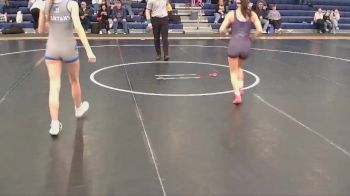 105 lbs Placement Matches - Lily Torres, Sedgwick County/Fleming Girls vs Frankie Harter, Lincoln East