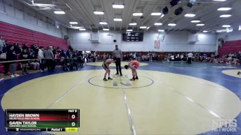 108 lbs Cons. Round 1 - Gaven Taylor, Concord High School vs Hayden Brown, Kelseyville High School