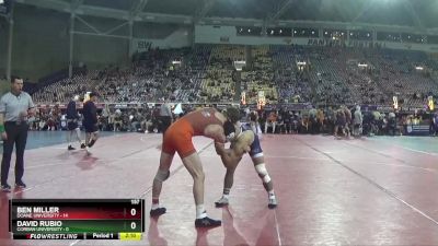 157 lbs Round 1 (16 Team) - David Rubio, Corban University vs Ben Miller, Doane University