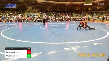 49 lbs Consi Of 16 #1 - Jameson Hitchcock, TNWC vs Johnny Weisinger, Wyandotte Youth Wrestling