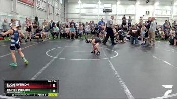 56 lbs Round 6 (8 Team) - Carter Pollock, Revolution Elite vs Lucas Everson, Forge