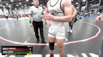 140 lbs Rd# 8- 12:30pm Saturday Final Pool - Brody Sendele, POWA vs Gabe Logan, Double Champs