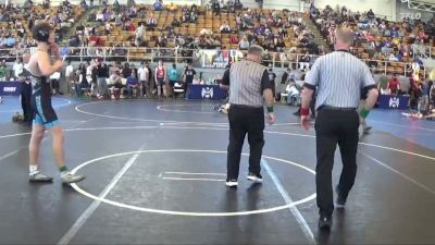 146 lbs Champ. Round 1 - Carter Grimes, Silverback Grappling Club vs Cooper Whiting, Westland
