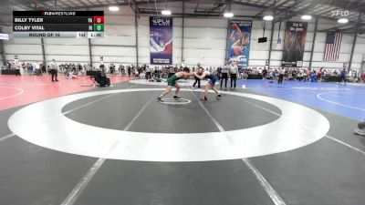 160 lbs Round Of 16 - Billy Tyler, VA vs Colby Vital, RI
