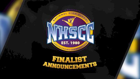 2020 Finalist Announcements: UCA National HS Cheerleading Championship