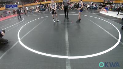 80 lbs Quarterfinal - Axel Wittman, Noble Takedown Club vs Haygen Howell, Norman Grappling Club