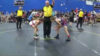 85 lbs Semis & 1st Wrestleback (8 Team) - Coy Mehlert, Team Iowa Red vs Cole Caniglia, Revival Evil Empire