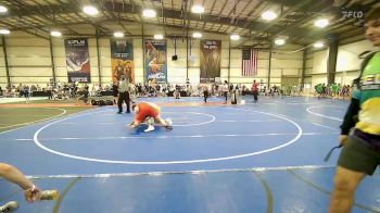 220 lbs Rr Rnd 1 - Leyton Detter, Michigan Grapplers Orange vs Ethan Bendel, Micky's Maniacs Yellow