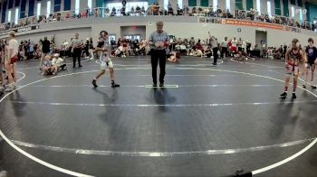 96 lbs Round 3 (6 Team) - Rylan Sandoval, Misfits United vs Carson Garcia, BHWC | Florida Supreme YG