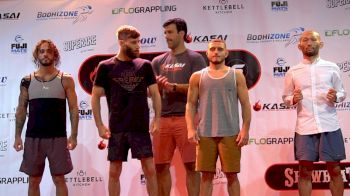 Who's The Biggest? 135lbers Weigh In for KASAI
