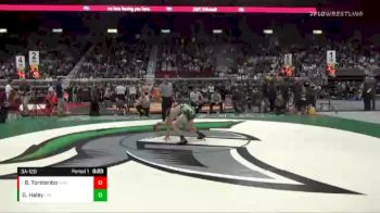 3A-120 lbs 3rd Place Match - Brayden Torstenbo, Rawlins vs Garrett Haley, Pinedale