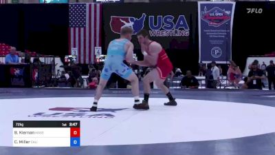 72 kg Cons 16 #2 - Brendan Kiernan, Massachusetts vs Calvin Miller, California