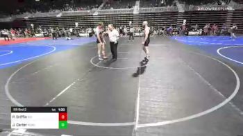 174 lbs Rr Rnd 3 - Patrick Griffin, Big Game vs Juston Carter, Powell WC