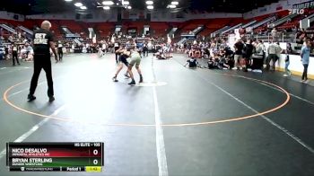 105 lbs Cons. Round 5 - Nico DeSalvo, Immortal Athletics WC vs Bryan Sterling, Dundee Wrestling
