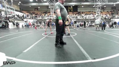 144 lbs Quarterfinal - Bently Arguello, Amarillo Rhino Wrestling vs Clayton Rowell, Elgin Wrestling