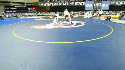 Boys 1B/2B 150 Champ. Round 2 - Lucien Paz, Liberty Bell vs Aslan Burt, Colfax