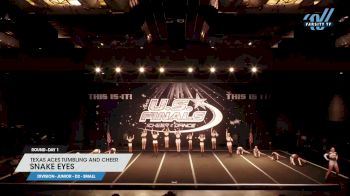 Texas Aces Tumbling and Cheer - Snake Eyes [2023 L3 Junior - D2 - Small Day 1] 2023 The U.S. Finals: Galveston