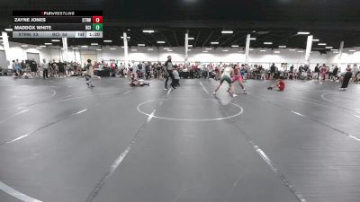 160 lbs Round 1 (6 Team) - Maddox White, BC Iron vs Zayne Jones, Xtreme Team White