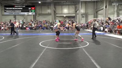 155 lbs Cons. Round 1 - MaKayla Connor, Silver Lake vs Lillian McEachern, South Central Punisher