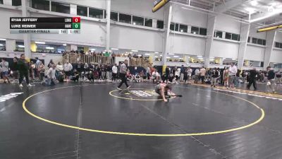 105 lbs Quarterfinal - Ryan Jeffery, Long Branch vs Luke Reimer, Havertown