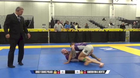 Kameron Finn-D. McVittie vs Jorge F Chavez Polack 2024 World IBJJF Jiu-Jitsu No-Gi Championship