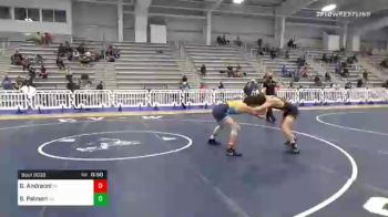 132 lbs Consolation - Gavin Andreoni, KY vs Salvatore Palmeri, NJ