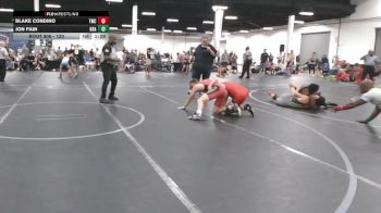 120 lbs Champ. Round 2 - Blake Condino, Tallwood Wrestling Club vs Jon Fain, Kraken
