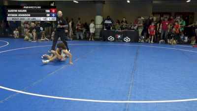 67 lbs Cons. Sub-quarters - Austin Haure, Team Nazar vs Ryddik Johnson, Eastern Oregon Elite