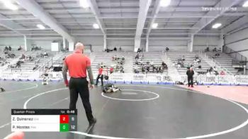 100 lbs Quarterfinal - Zaidyn Quinonez, Team USA vs Philip Montes, Roundtree Wrestling Academy