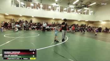 41-42 lbs Round 2 - Quinnly Wickham, Cashmere Wrestling Club vs Calvin Masten, Punisher Wrestling Company
