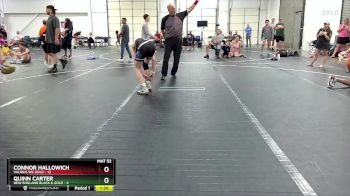 120 lbs Round 5 (8 Team) - Connor Hallowich, Validus WC Gold vs Quinn Carter, New England Black & Gold