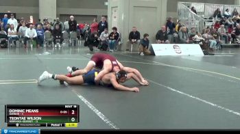 157 lbs 2nd Wrestleback (16 Team) - Teontae Wilson, Nebraska-Kearney vs Dominic Means, Gannon