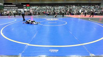 46 lbs Consi Of 16 #2 - Cru Mantanona, Mantanona TC vs Dawson McMahon, Shootbox