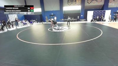 197 lbs Quarterfinal - Bryce McCloskey, Mount Union vs Hunter Moore, Roanoke College