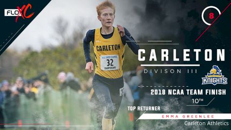 2019 DIII FloXC Countdown: #8 Carleton Women