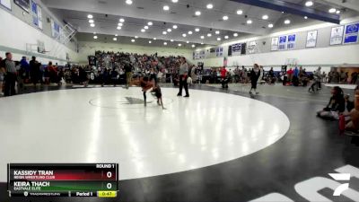 59-63 lbs Round 1 - Kassidy Tran, Reign Wrestling Club vs Keira Thach, Eastvale Elite