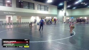 106 lbs Round 1 (6 Team) - Alexander Ely, Rootstown Raiders vs Bayden Fandrich, Montana Senior