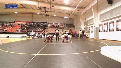 170 lbs 5th Place - Wyatt Webb, Bristow High School vs Kamaree Redeau, Bristow High School