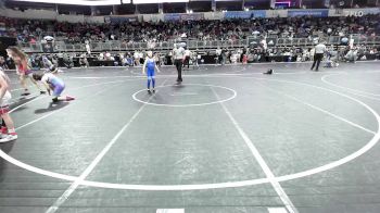 58 lbs Round Of 32 - Stetsyn Milroy, Wellsville Kid Matters vs Danny Bohling, Jesup Mat Club