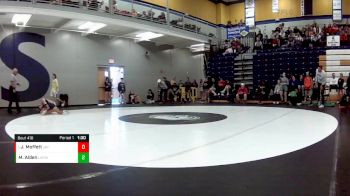 100 lbs. Champ. Round 3 - Jacie Moffett, Jay vs Makenna Alden, Lafayette (St. Joseph)