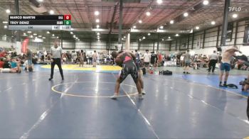 190 lbs Allday - Marco Martin, 84 ATHLETES vs Troy Deniz, RALEIGH AREA WOLFPACK RED