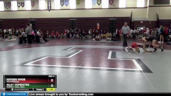 113D 1st Place Match - Kiley Homeister, Waverly-Shell Rock vs Hayden Wade, Williamsburg