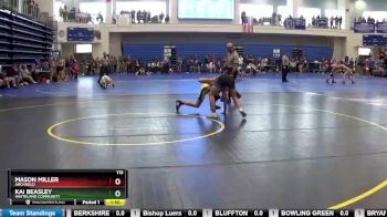 113 lbs Champ. Round 1 - Kai Beasley, Whiteland Community vs Mason Miller, ARCHBOLD