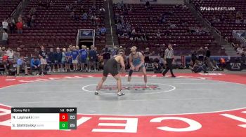 145 lbs Consolation - Nick Lapinski, Corry Area Hs vs Simon Slahtovsky, Burrell Hs